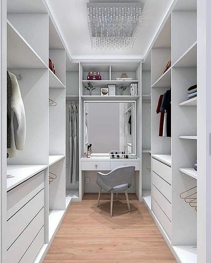 vestidor pequeño con tocador