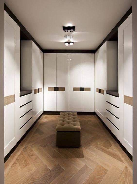 vestidores cerrados modernos