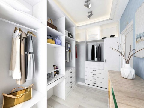 Ideas de vestidores modernos que inspirarán el tuyo